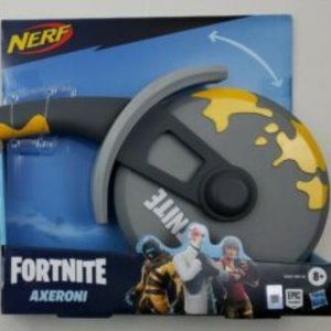 Nerf Fortnite Axeroni Pizza Cutter Pick-Axe Harvesting Tool Ages 8+ New in Box